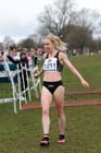 Gemma Steel (Leicestershire) wins the Senior Womens McCain Inter Counties Cross Country, Cofton Park, Birmingham.